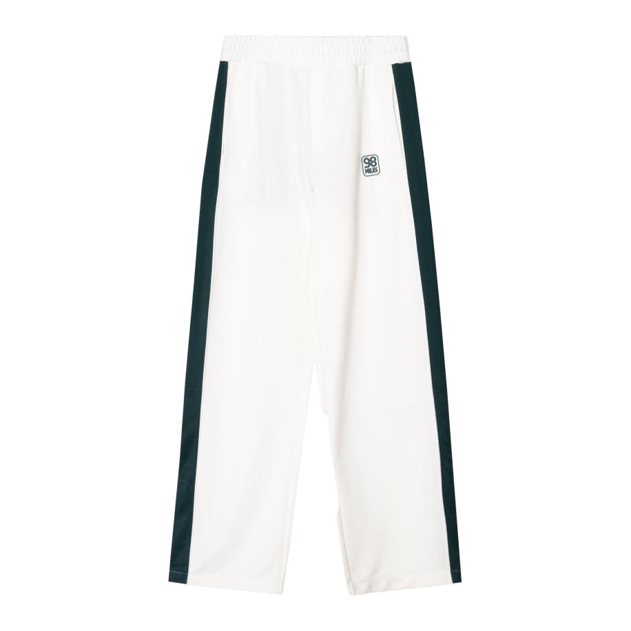 Bershka Bershka Broek donkergroen / offwhite -