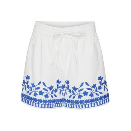 Vero Moda VERO MODA Broek Vacation blauw / wit