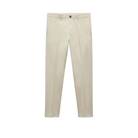 Mango MANGO MAN Pantalon Modica crème