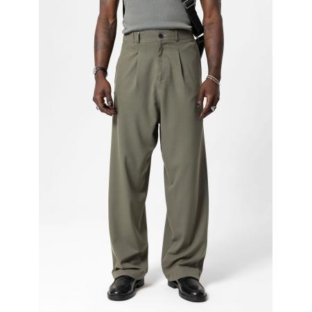 VAMOS CLO VAMOS CLO Bandplooibroek Columbia kaki