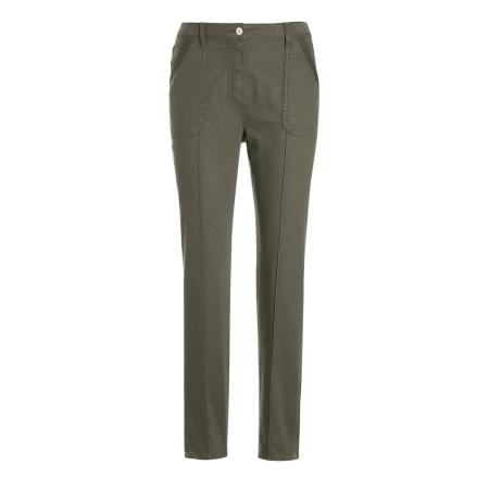 Goldner Goldner Broek Sara olijfgroen