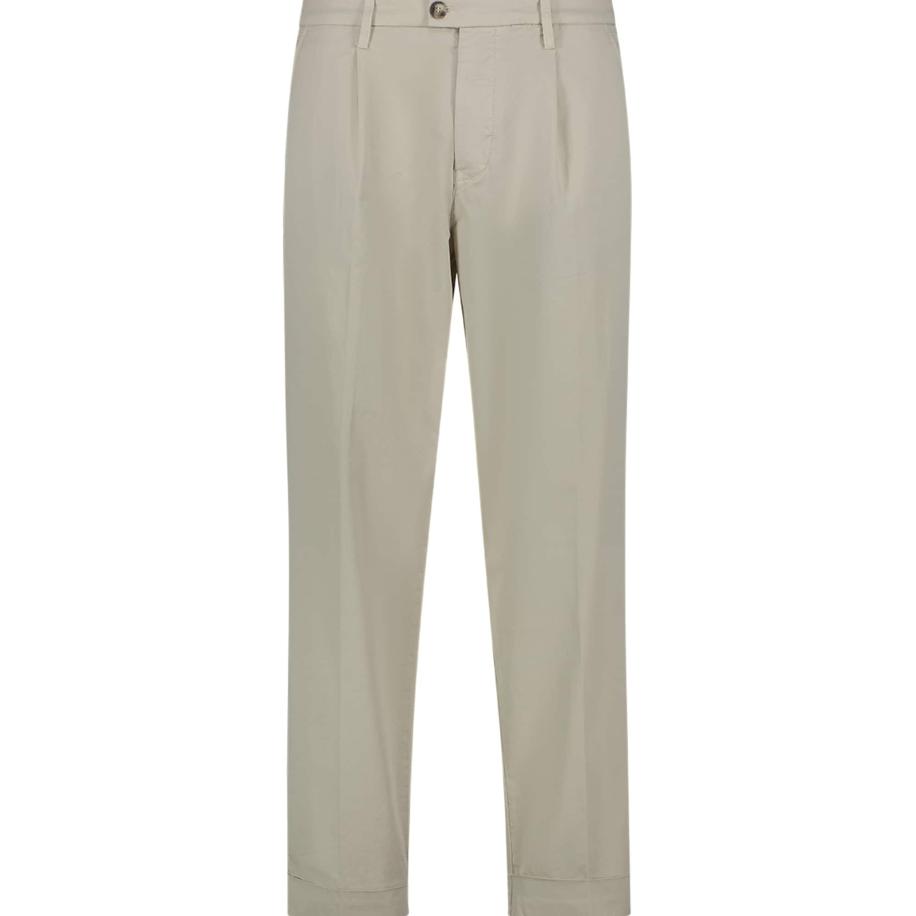 Re_HasH Re_HasH Bandplooibroek beige -