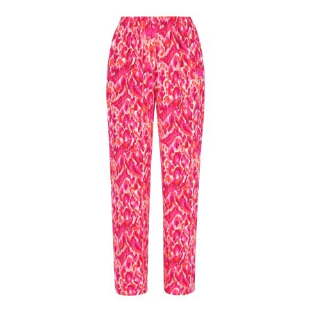 MYMO MYMO Broek donkerroze / wit