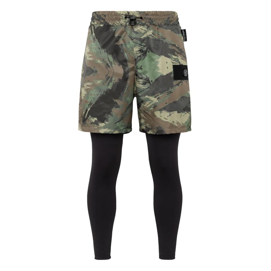 Plein Sport Plein Sport Broek grijs / groen / olijfgroen / zwart -