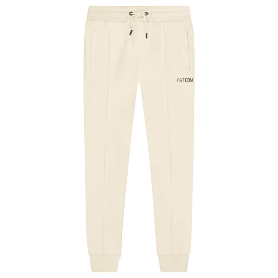 ESTEEM ESTEEM Broek beige / zwart -