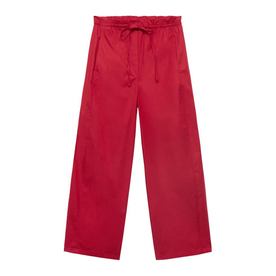 Mango MANGO Broek Lupe rood -