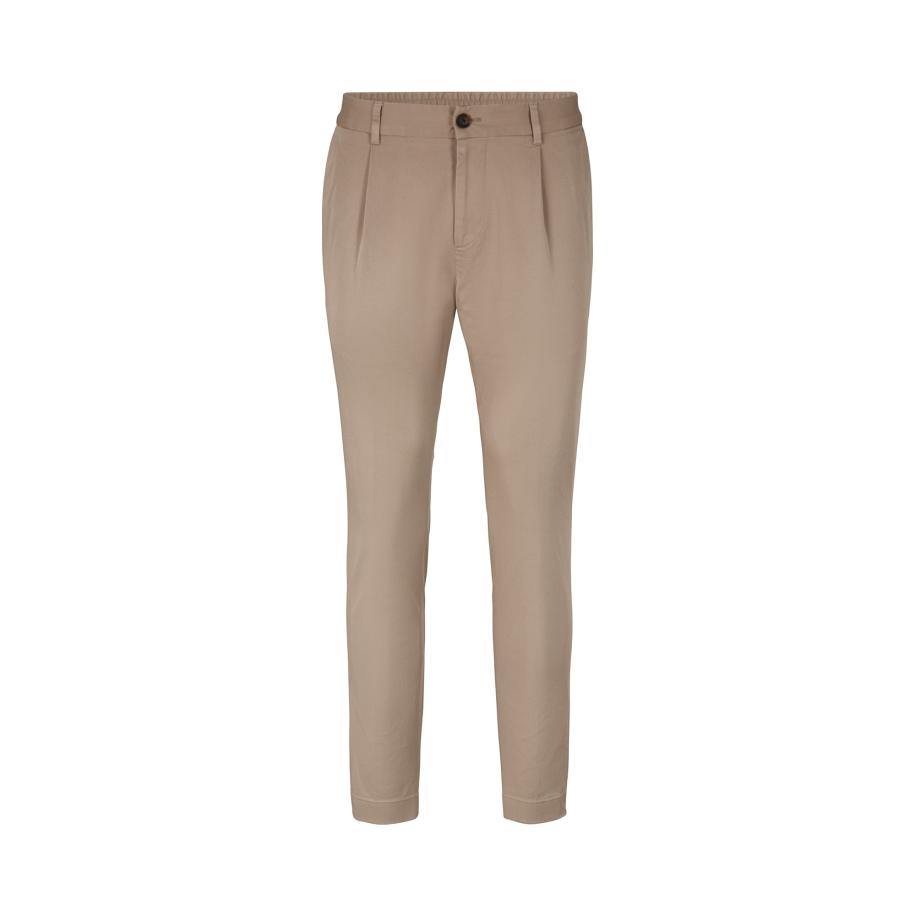 JOOP! JOOP! Bandplooibroek Lester donkerbeige -