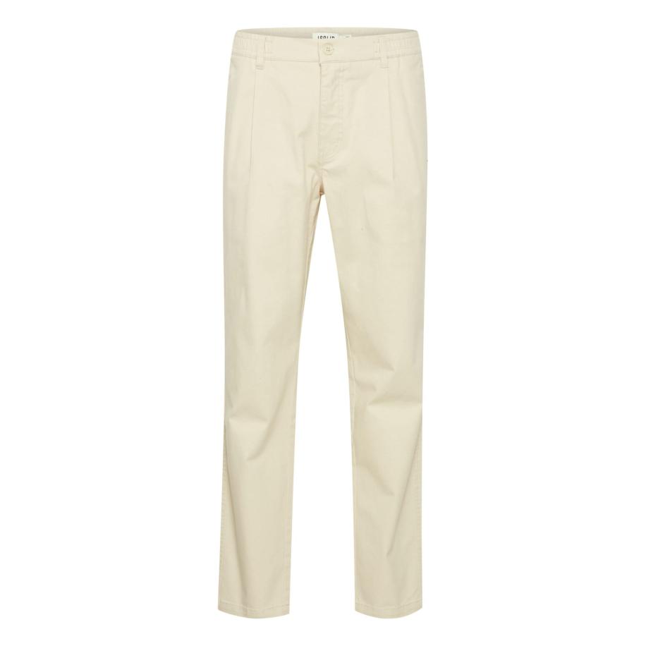 Solid !Solid Bandplooibroek MAURICE DYLAN beige -