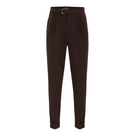 Dandalo Dandalo Bandplooibroek bruin