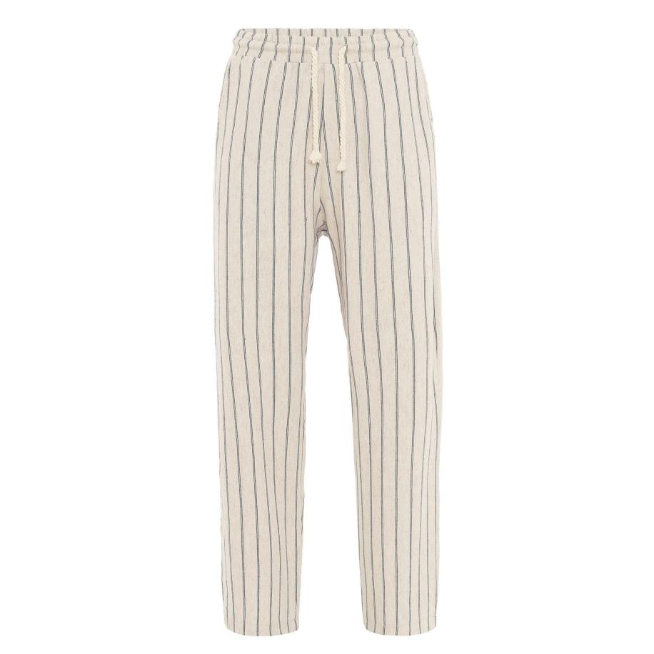 Dandalo Dandalo Broek taupe / nachtblauw -