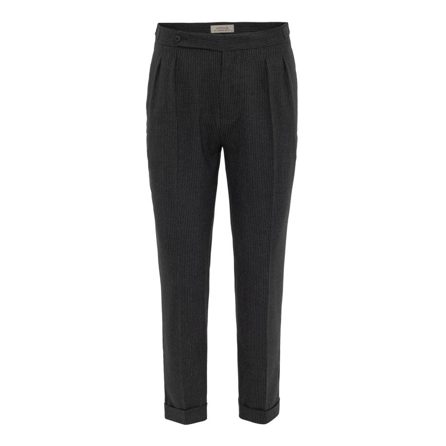 Antioch Antioch Pantalon zwart / wit -