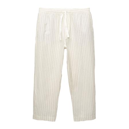 Pull&Bear Pull&Bear Broek zwart / offwhite