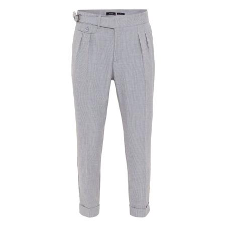 Antioch Antioch Bandplooibroek lichtgrijs