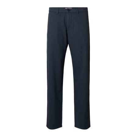 Selected SELECTED Broek SLH196-MILES donkerblauw