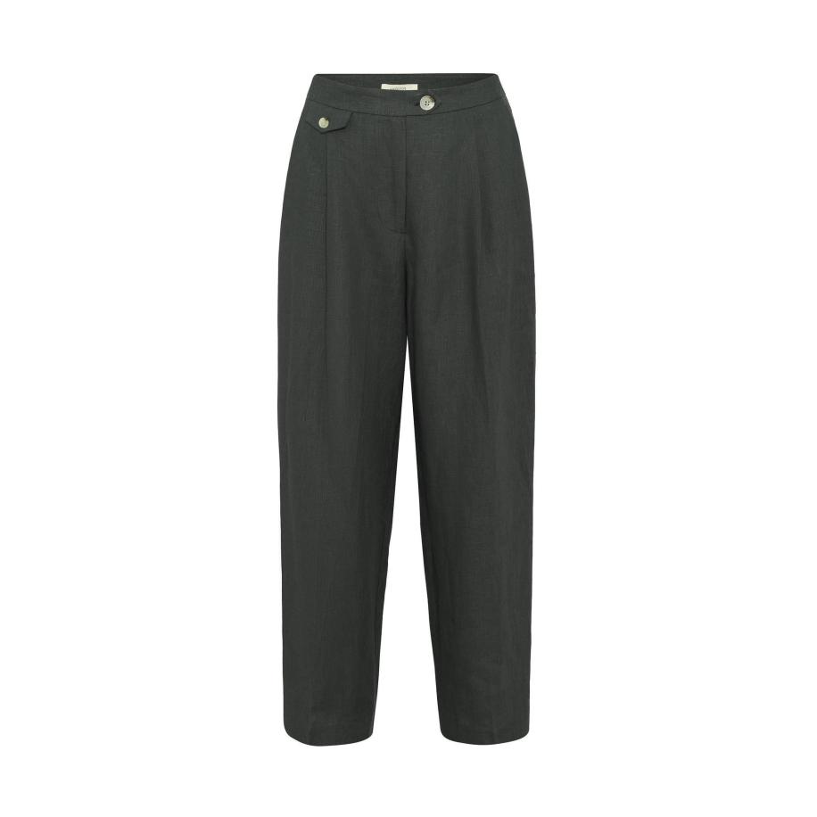 Antioch Antioch Bandplooibroek kaki -
