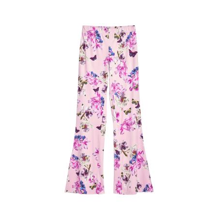 Desigual Desigual Broek enziaan / rosa / donkerroze / offwhite
