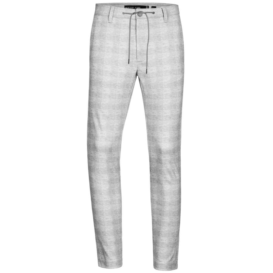 JEFF JEFF Broek Dyer grijs / zilvergrijs -