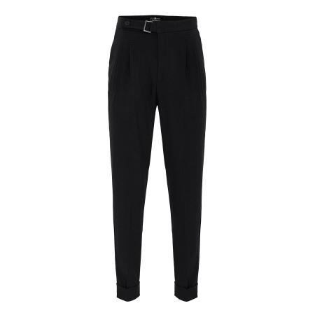 Dandalo Dandalo Bandplooibroek zwart