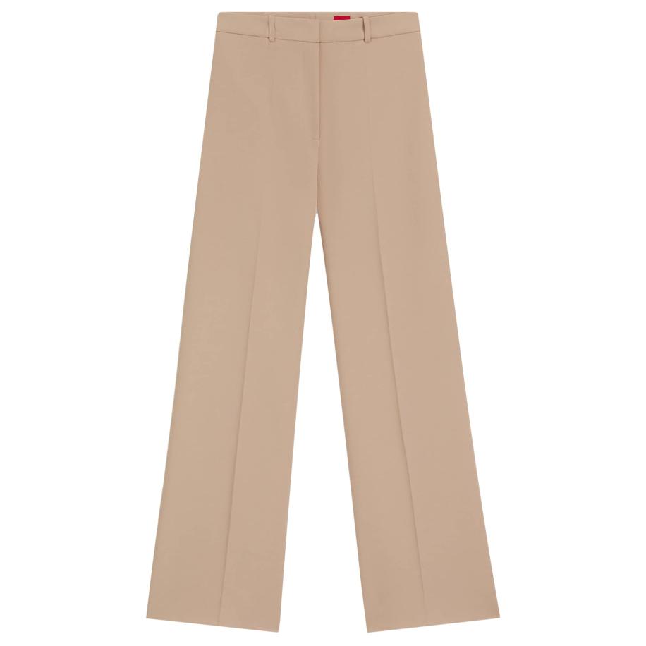 Hugo Boss HUGO Bandplooibroek Hasmina taupe -