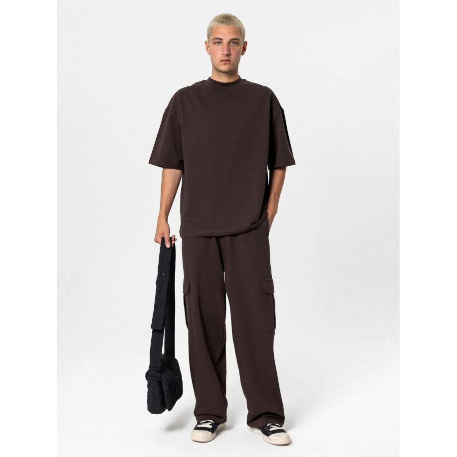 VAMOS CLO VAMOS CLO Broek Geranium chocoladebruin -