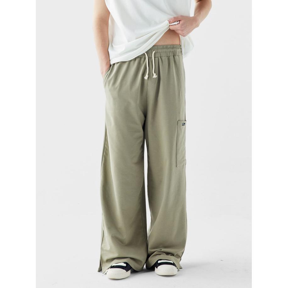 VAMOS CLO VAMOS CLO Broek kaki / pastelgroen -