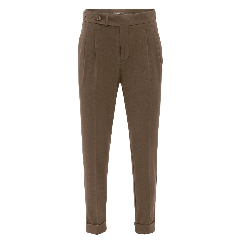 Antioch Antioch Pantalon donkerbruin -