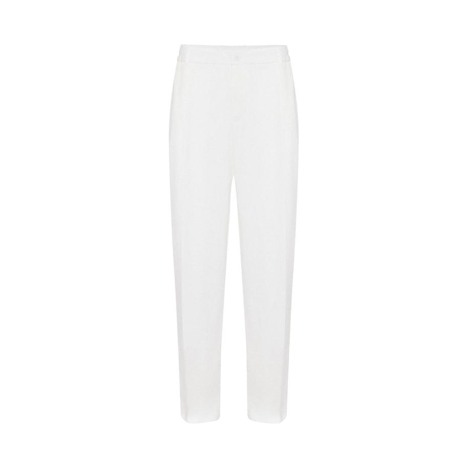 Dandalo Dandalo Bandplooibroek wit -