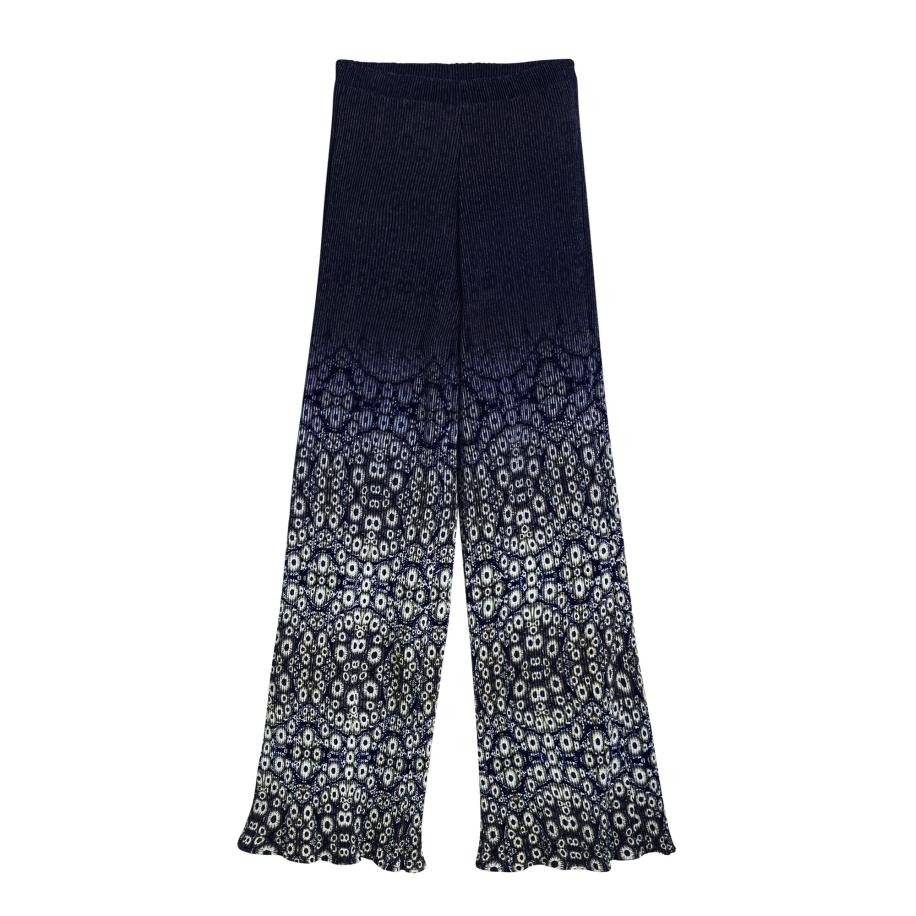 Desigual Desigual Broek blauw / marine / nachtblauw / wit -