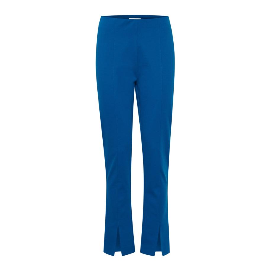 ICHI ICHI Broek KATE blauw -