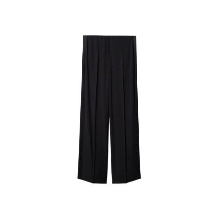 Mango MANGO Broek pauline zwart