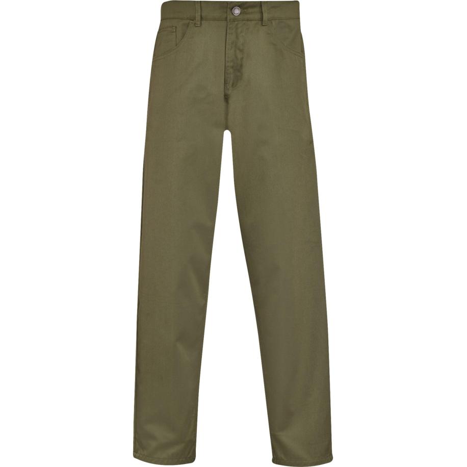 Dropsize Broek olijfgroen Groen