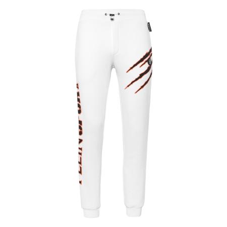 Plein Sport Plein Sport Broek rood / zwart / wit