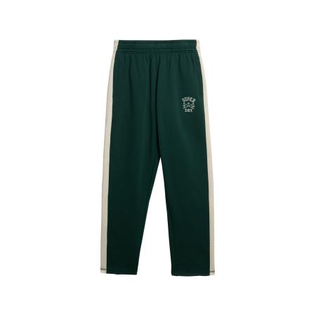 Superdry Superdry Broek Athletic Club donkergroen / offwhite