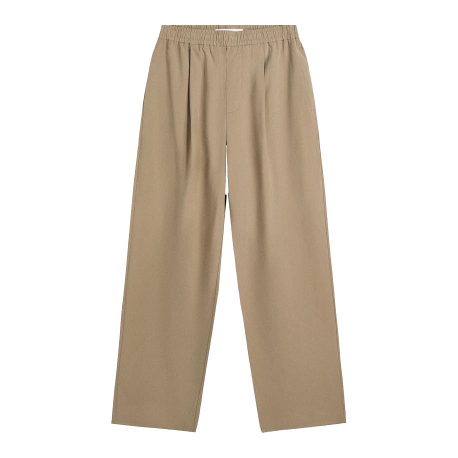 Bershka Bershka Bandplooibroek donkerbeige -