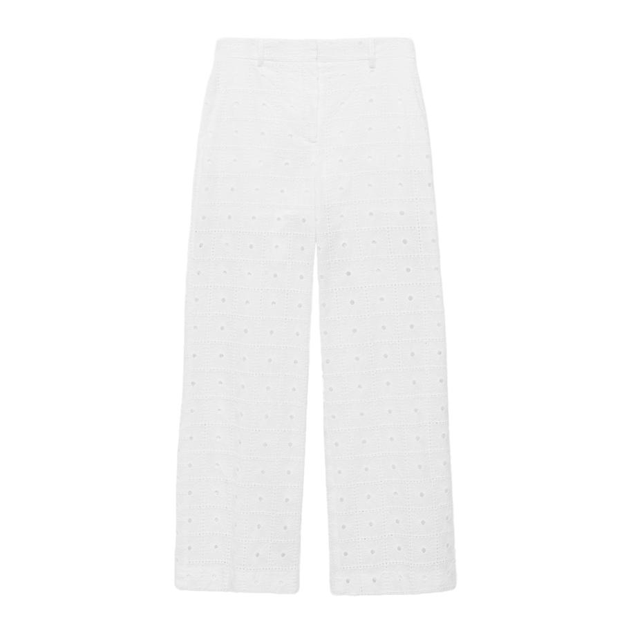 Mango MANGO Broek FADO wit -