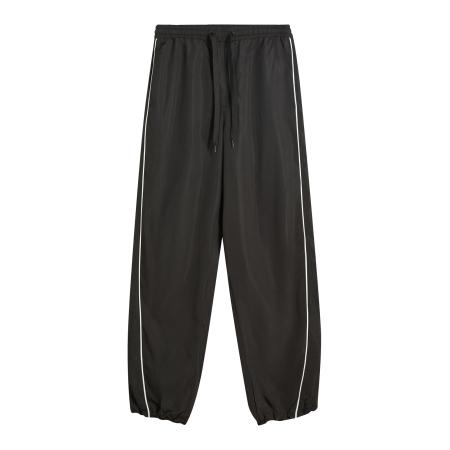 Bershka Bershka Broek zwart / wit