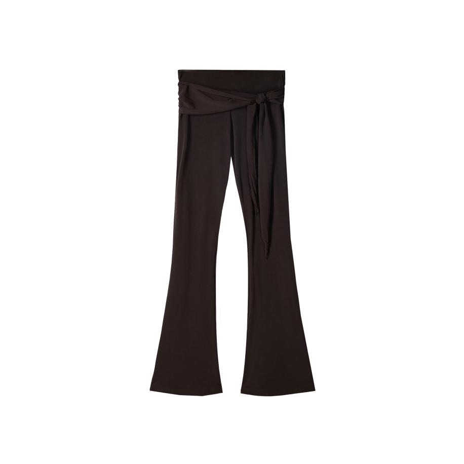 Bershka Bershka Broek kastanjebruin -