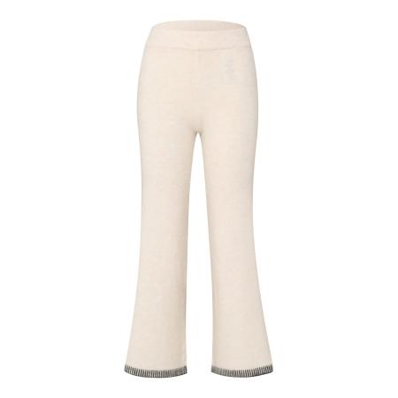 Vila Vila Petite Broek zwart / wolwit