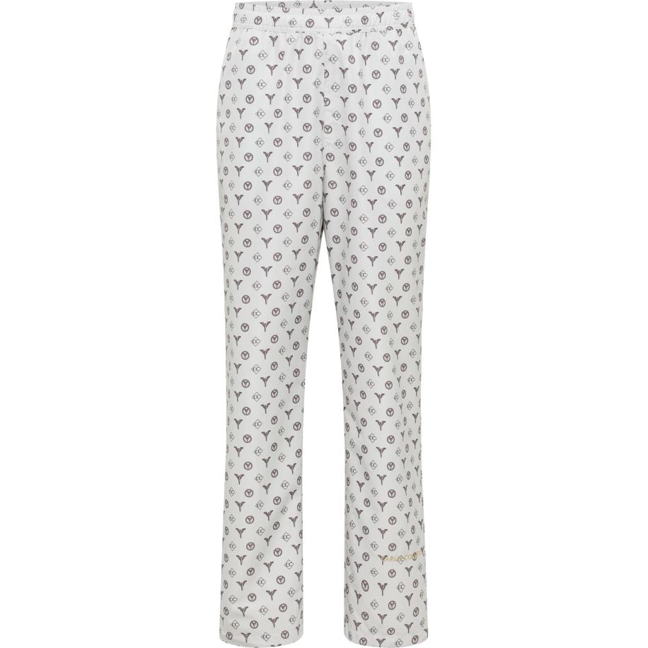 carlo colucci Carlo Colucci Broek Eritale bruin / wit -