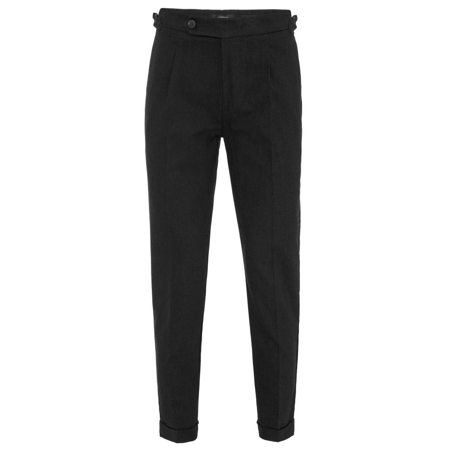 Antioch Antioch Bandplooibroek zwart -