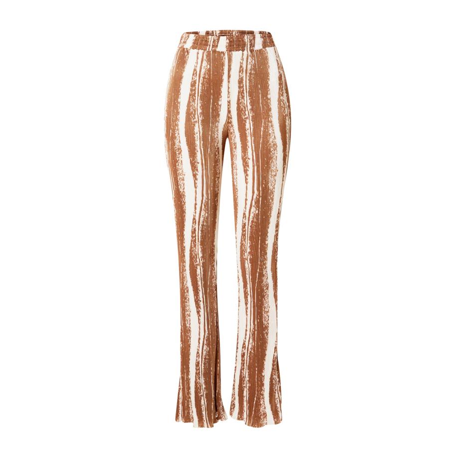 Nasty Gal Nasty Gal Broek bruin / wit -