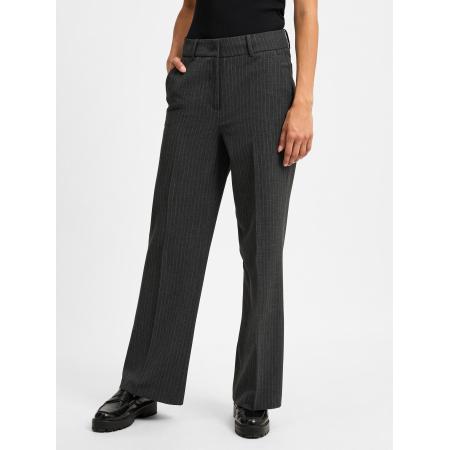 Cambio Cambio Bandplooibroek Amelie antraciet / lichtgrijs