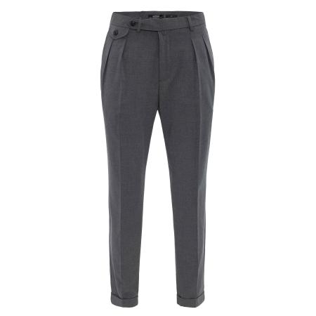 Antioch Antioch Bandplooibroek grafiet