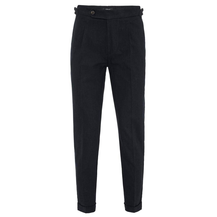 Antioch Antioch Bandplooibroek navy -