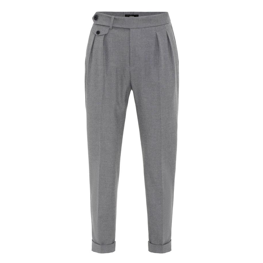 Antioch Antioch Bandplooibroek grijs -