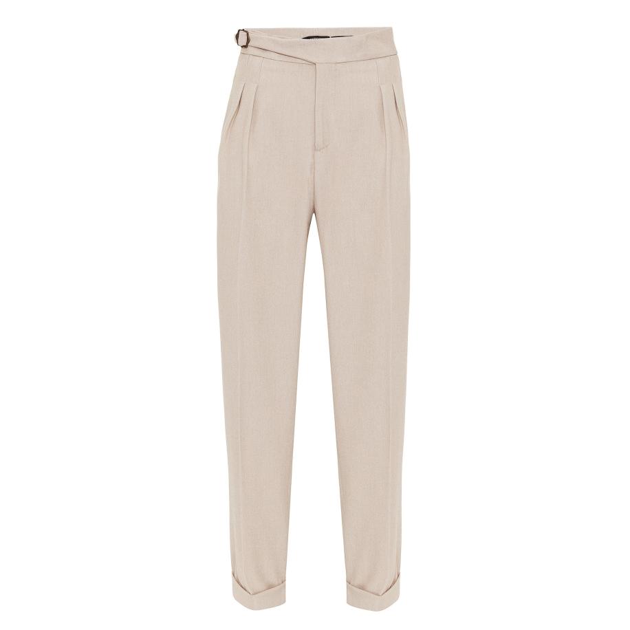 Antioch Antioch Bandplooibroek beige -