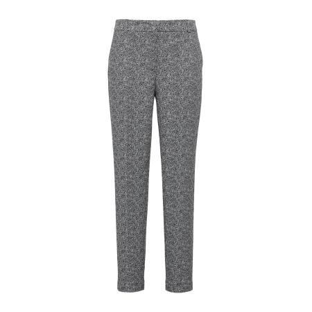 Comma COMMA Pantalon lichtgrijs / zwart