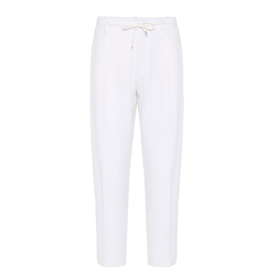 Antioch Antioch Bandplooibroek wit -