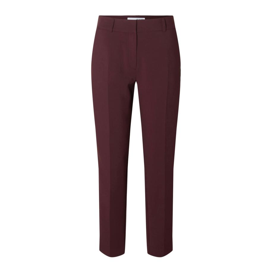Selected SELECTED Pantalon SLFRITA-RIA aubergine -