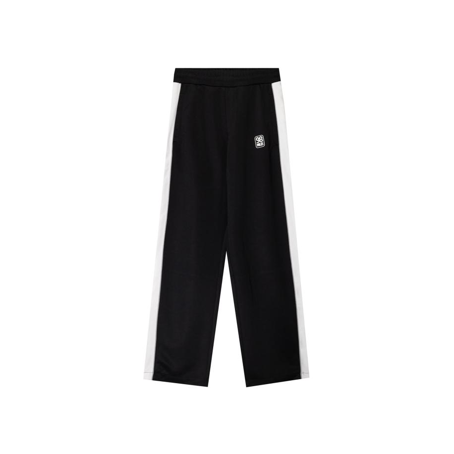 Bershka Bershka Broek zwart / wit -